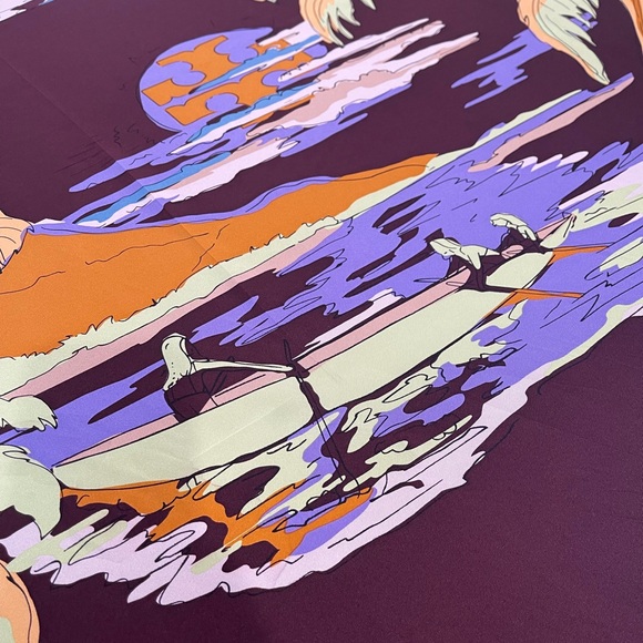 Tory Burch Silk Scarf - Picture 2 of 4